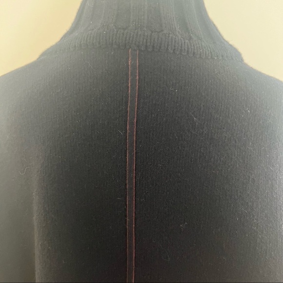 THEORY Palomina Plumose Knit Poncho Sweater - Picture 7 of 9